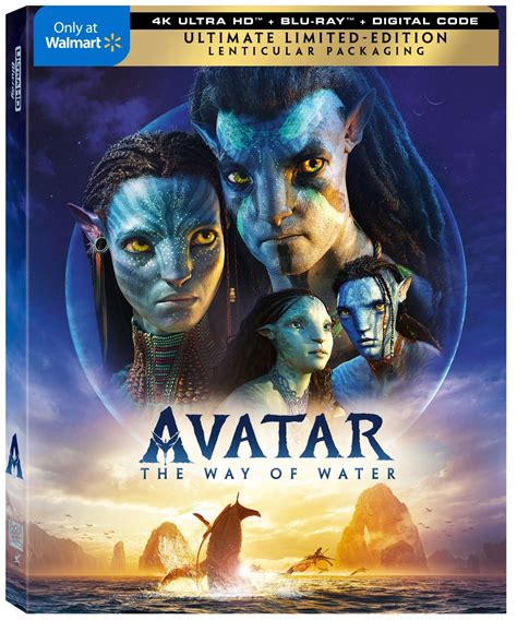 Avatar: The Way of Water 4K and 3D Blu